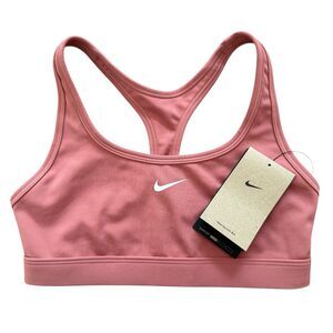 Nike NWT Swoosh Bra Light Support Size XS Pink Women’s Top